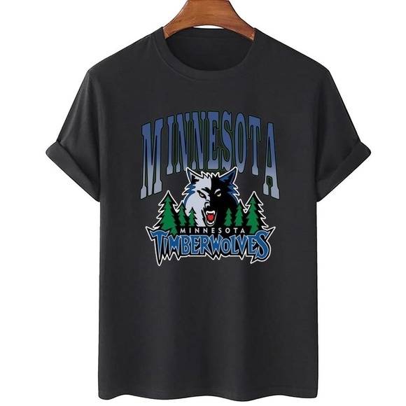 Other - Minnesota Timberwolves Retro Unisex Tshirt Style